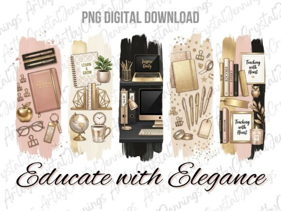 Download Educate with Elegance Teacher PNG - Png Collection