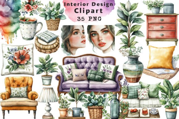 Download Interior Design Clipart PNG - Png Collection