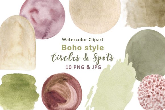 Download Spot Fill Circle Watercolor Clipart PNG - Png Collection
