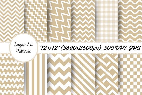 Download Soft Pastel Beige Stripes Digital Paper - Digital paper Collection