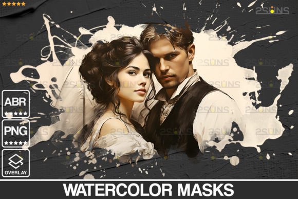 Download Watercolor Overlay, Clipping Masks Png - Png Collection