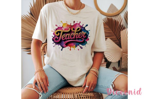 Download Teacher Glitter Splash Sublimation PNG - Png Collection