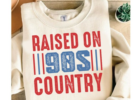 Download Raised on 90s Country PNG, Trendy Weste - Png Collection